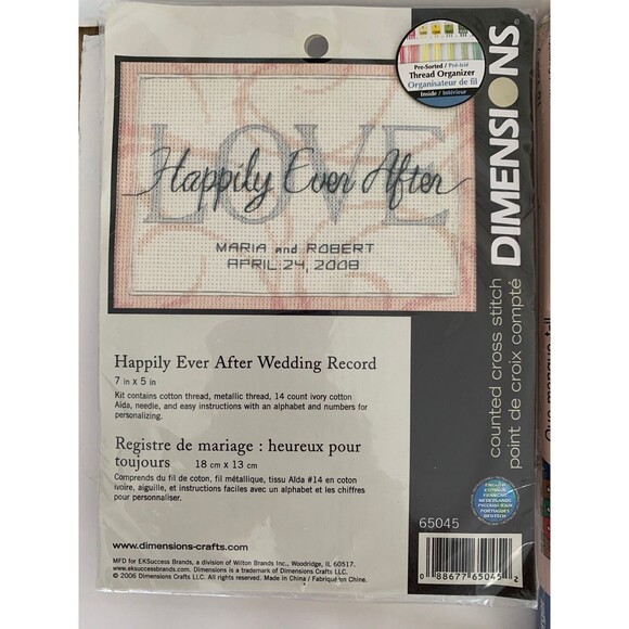 Lot of 8 assorted Craft kits Needle Point with frames, Stitchery Kits, Christmas - Picture 2 of 12